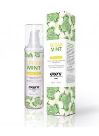 Разогревающее массажное масло Gourmet Spearmint Organic с органическими ингредиентами - 50 мл. - Exsens - купить с доставкой в Иркутске