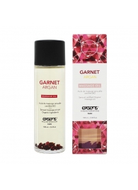 Органическое массажное масло GARNET ARGAN - 100 мл. - Exsens - купить с доставкой в Иркутске
