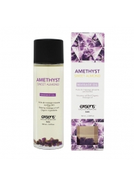 Органическое массажное масло AMETHYST SWEET ALMOND - 100 мл. - Exsens - купить с доставкой в Иркутске