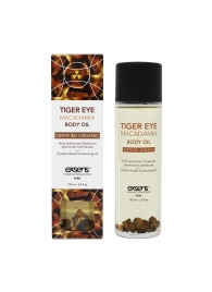 Органическое массажное масло TIGER EYE MACADAMIA - 100 мл. - Exsens - купить с доставкой в Иркутске