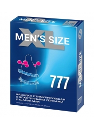 Стимулирующая насадка на пенис MEN SIZE 777 - Sitabella - в Иркутске купить с доставкой