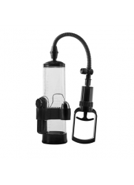 Прозрачная вакуумная помпа с вибрацией Vibrating Penis Pump - Dream Toys - в Иркутске купить с доставкой