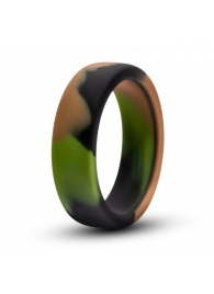 Эрекционное кольцо камуфляжной расцветки Silicone Camo Cock Ring - Blush Novelties - в Иркутске купить с доставкой