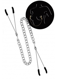 Регулируемые зажимы для сосков Sweet Caress Nipple Chain - Sweet Caress - купить с доставкой в Иркутске