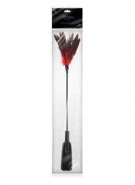 Стек-щекоталка Sweet Caress Feather Whip - 58 см. - Sweet Caress - купить с доставкой в Иркутске