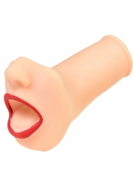 Мастурбатор-ротик с алыми губами - ToyFa - в Иркутске купить с доставкой