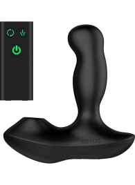 Черный вибратор-ротатор для стимуляции простаты Nexus Revo Air - Nexus Range - в Иркутске купить с доставкой