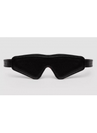 Двусторонняя красно-черная маска на глаза Reversible Faux Leather Blindfold - Fifty Shades of Grey - купить с доставкой в Иркутске