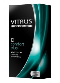 Контурные презервативы VITALIS PREMIUM comfort plus - 12 шт. - Vitalis - купить с доставкой в Иркутске