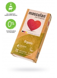 Экологически чистые презервативы Masculan Organic - 10 шт. - Masculan - купить с доставкой в Иркутске