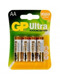 Батарейки алкалиновые GP Ultra Alkaline AA/LR6 - 4 шт. - Элементы питания - купить с доставкой в Иркутске