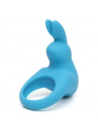 Голубое эрекционное виброкольцо Happy Rabbit Rechargeable Rabbit Cock Ring - Happy Rabbit - в Иркутске купить с доставкой