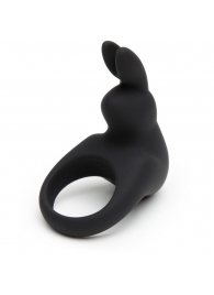 Черное эрекционное виброкольцо Happy Rabbit Rechargeable Rabbit Cock Ring - Happy Rabbit - в Иркутске купить с доставкой