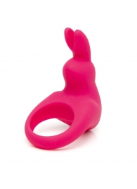 Розовое эрекционное виброкольцо Happy Rabbit Rechargeable Rabbit Cock Ring - Happy Rabbit - в Иркутске купить с доставкой