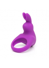 Фиолетовое эрекционное виброкольцо Happy Rabbit Rechargeable Rabbit Cock Ring - Happy Rabbit - в Иркутске купить с доставкой