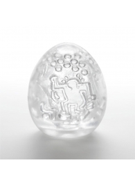 Мастурбатор-яйцо Keith Haring EGG DANCE - Tenga - в Иркутске купить с доставкой