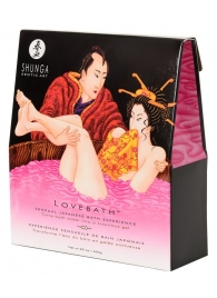 Соль для ванны Lovebath Dragon Fruit, превращающая воду в гель - 650 гр. - Shunga - купить с доставкой в Иркутске