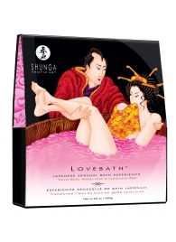 Соль для ванны Lovebath Dragon Fruit, превращающая воду в гель - 650 гр. - Shunga - купить с доставкой в Иркутске