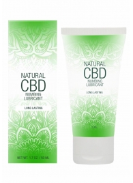 Лубрикант с пролонгирующим эффектом Natural CBD Numbing Lubricant - 50 мл. - Shots Media BV - купить с доставкой в Иркутске