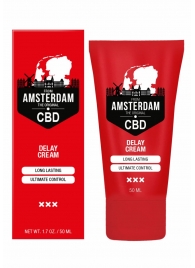 Крем-пролонгатор CBD from Amsterdam Delay Cream - 50 мл. - Shots Media BV - купить с доставкой в Иркутске