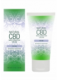 Крем для мастурбации для мужчин Natural CBD Masturbation Cream For Him - 50 мл. - Shots Media BV - купить с доставкой в Иркутске