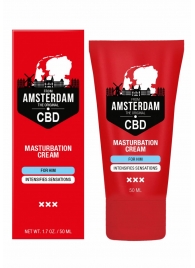 Крем для мастурбации для мужчин CBD from Amsterdam Masturbation Cream For Him - 50 мл. - Shots Media BV - купить с доставкой в Иркутске