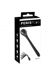 Черный гибкий уретральный стимулятор с вибрацией Vibrating Bendable Dilator - 13,5 см. - Orion - купить с доставкой в Иркутске