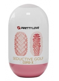 Розовый мастурбатор-яйцо Seductive Golf - Baile - в Иркутске купить с доставкой