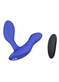 Синий анальный вибратор We-Vibe Vector+ - We-vibe - в Иркутске купить с доставкой