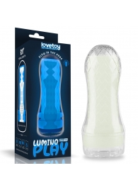 Светящийся в темноте мастурбатор Lumino Play Masturbator Pocketed - Lovetoy - в Иркутске купить с доставкой