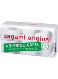 Ультратонкие презервативы Sagami Original 0.02 - 10 шт. - Sagami - купить с доставкой в Иркутске