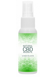 Массажное масло Natural CBD Massage Oil - 50 мл. - Shots Media BV - купить с доставкой в Иркутске