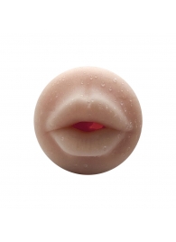 Телесный мастурбатор-ротик Oral Mini Masturbator - Adrien Lastic - в Иркутске купить с доставкой