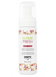 Органическая интимная очищающая пенка Intime Fresh - 150 мл. - Exsens - купить с доставкой в Иркутске Органическая интимная очищающая пенка Intime Fresh - 150 мл. - Exsens - купить с доставкой в Иркутске