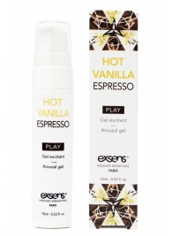 Возбуждающий гель Hot Vanilla Espresso Arousal Gel - 15 мл. - Exsens - купить с доставкой в Иркутске
