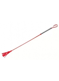 Красный латексный стек с лентами - 62 см. - Sitabella - купить с доставкой в Иркутске