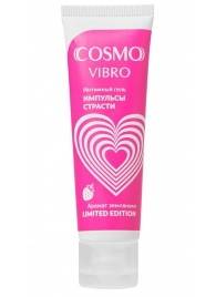 Возбуждающий гель на водно-силиконовой основе Cosmo Vibro с ароматом земляники - 50 гр. - Биоритм - купить с доставкой в Иркутске