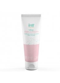 Лубрикант на водной основе Vibe Sensation с клубничным вкусом и легким вибрирующим эффектом - 50 гр. - INTT - купить с доставкой в Иркутске Лубрикант на водной основе Vibe Sensation с клубничным вкусом и легким вибрирующим эффектом - 50 гр. - INTT - купить с доставкой в Иркутске