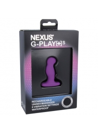 Фиолетовая вибровтулка Nexus G-Play+ S - Nexus Range - в Иркутске купить с доставкой