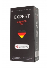 Презервативы EXPERT Surprise Mix - 12 шт.(+3 в подарок) - Expert - купить с доставкой в Иркутске