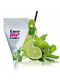 Съедобное согревающее массажное масло Love Me Tender Mojito с ароматом мохито - 10 мл. - Love to Love - купить с доставкой в Иркутске