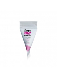 Съедобное согревающее массажное масло Love Me Tender Cotton Candy с ароматом сладкой ваты - 10 мл. - Love to Love - купить с доставкой в Иркутске