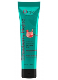 Съедобный интимный гель Orgie Lube Tube Cocktail Strawberry Mojito - 100 мл. - ORGIE - купить с доставкой в Иркутске