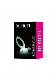 Светящееся в темноте эрекционное виброкольцо Power Clit - Dorcel - в Иркутске купить с доставкой