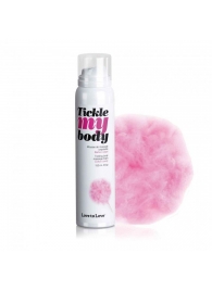 Массажная хрустящая пенка Tickle My Body Cotton Candy с ароматом сладкой ваты - 150 мл. - Love to Love - купить с доставкой в Иркутске
