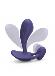 Темно-синий вибромассажер Witty P G Vibrator with Remote Control - Love to Love - в Иркутске купить с доставкой