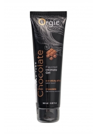 Интимный гель на водной основе Lube Tube Chocolate с шоколадным вкусом - 100 мл. - ORGIE - купить с доставкой в Иркутске