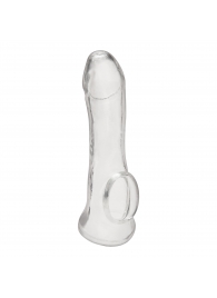 Прозрачная насадка на пенис Transparent Penis Enhancing Sleeve Extension - 15,9 см. - BlueLine - в Иркутске купить с доставкой