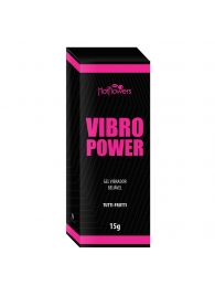 Жидкий вибратор Vibro Power со вкусом тутти-фрутти - 15 гр. - HotFlowers - купить с доставкой в Иркутске