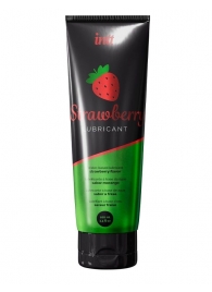 Смазка на водной основе с ароматом клубники Strawberry Lubricant - 100 мл. - INTT - купить с доставкой в Иркутске